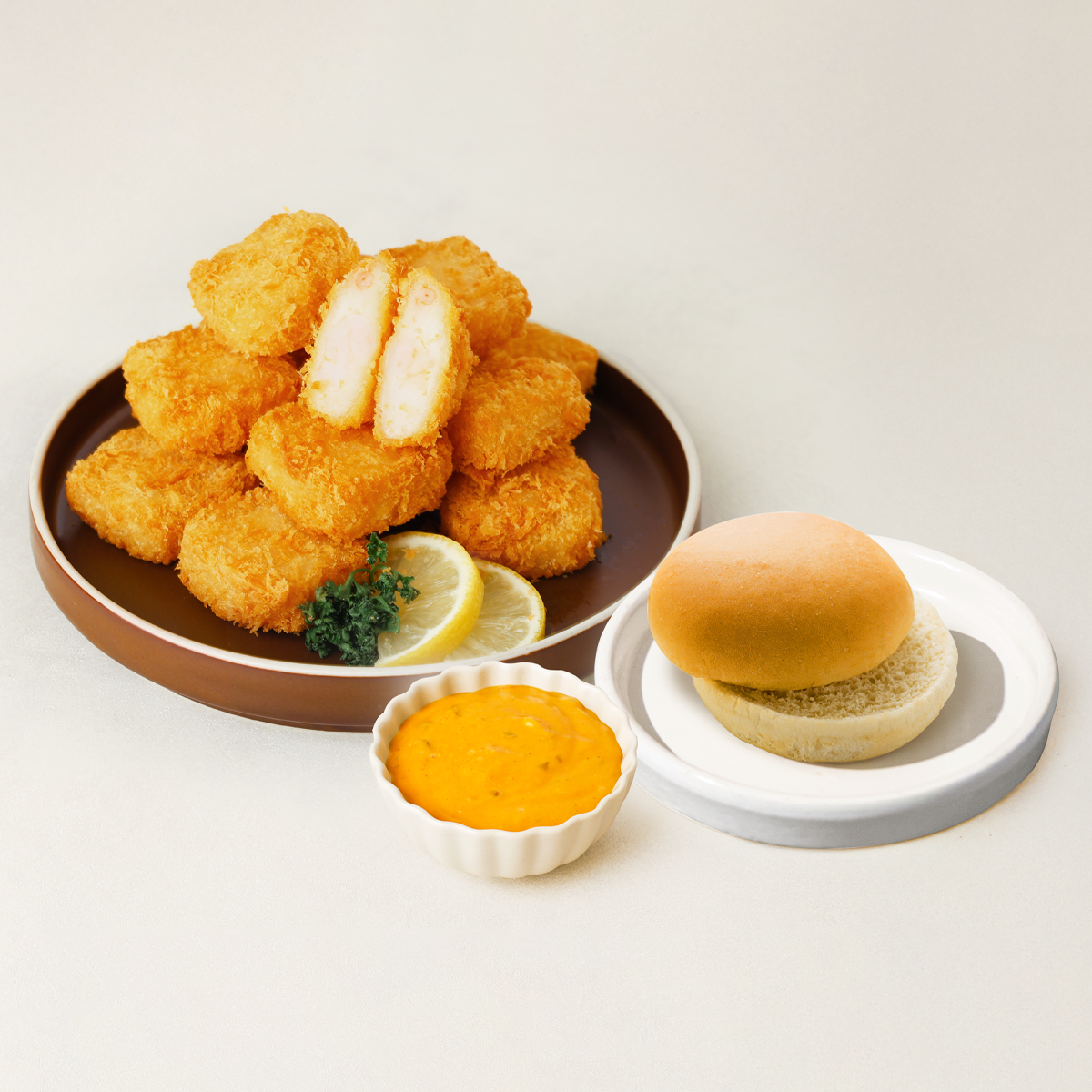 미니 새우너겟버거 SET