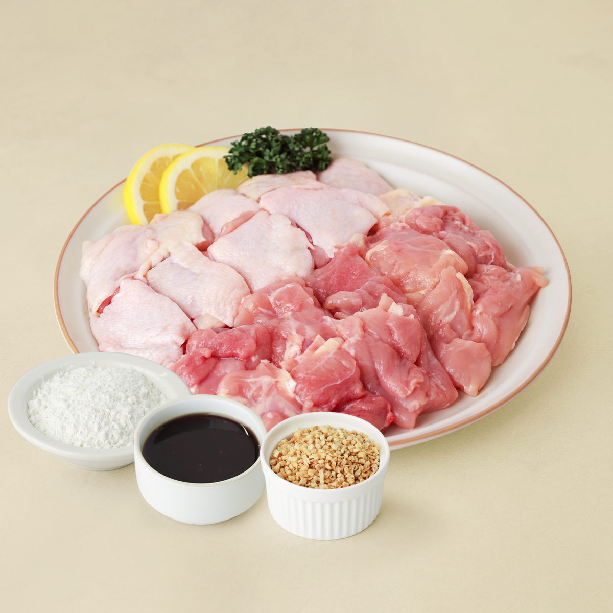 황제마늘치킨(다리순살)-튀김용