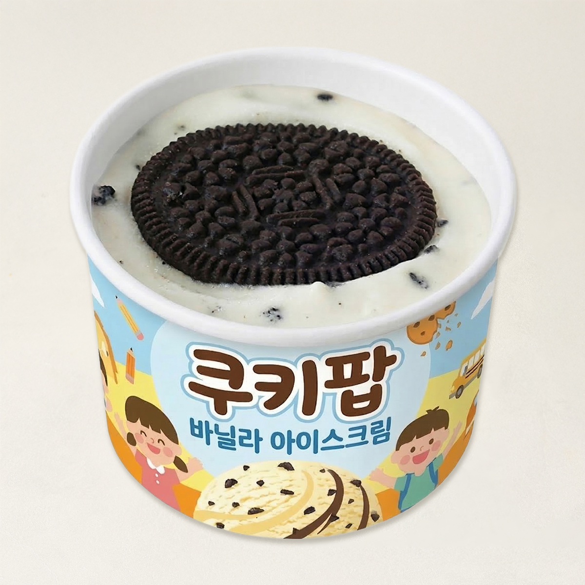 쿠키팝 바닐라 아이스크림